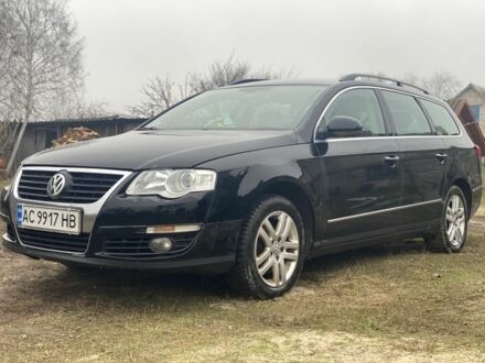 Черный Фольксваген Пассат Вариант, объемом двигателя 1.9 л и пробегом 340 тыс. км за 6500 $, фото 1 на Automoto.ua