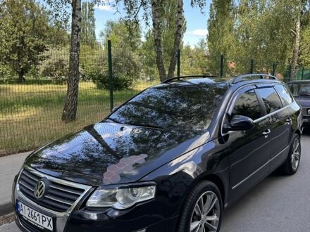 Черный Фольксваген Пассат Вариант, объемом двигателя 2 л и пробегом 270 тыс. км за 4850 $, фото 1 на Automoto.ua