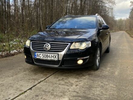 Черный Фольксваген Пассат Вариант, объемом двигателя 2 л и пробегом 370 тыс. км за 7200 $, фото 1 на Automoto.ua
