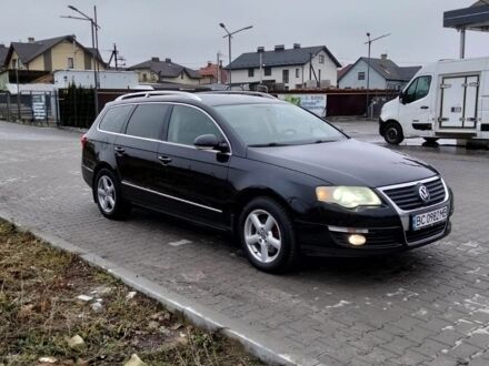 Черный Фольксваген Пассат Вариант, объемом двигателя 2 л и пробегом 287 тыс. км за 4700 $, фото 1 на Automoto.ua
