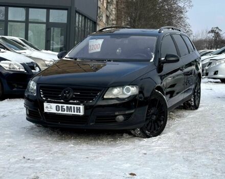 Черный Фольксваген Пассат Вариант, объемом двигателя 2 л и пробегом 306 тыс. км за 7500 $, фото 1 на Automoto.ua