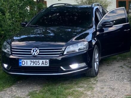 Черный Фольксваген Пассат Вариант, объемом двигателя 2 л и пробегом 256 тыс. км за 12500 $, фото 1 на Automoto.ua
