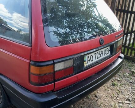 Фольксваген Пассат Вариант 1989 в Ужгороде на Automoto.ua Красный Фольксваген Пассат Вариант, объемом двигателя 1.8 л и пробегом 35 тыс. км за 1000 $, фото 2 на Automoto.ua