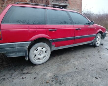 Красный Фольксваген Пассат Вариант, объемом двигателя 2 л и пробегом 380 тыс. км за 1700 $, фото 1 на Automoto.ua