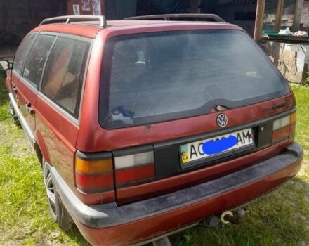 Фольксваген Пассат Вариант 1993 в Ковель на Automoto.ua Красный Фольксваген Пассат Вариант, объемом двигателя 2 л и пробегом 450 тыс. км за 1200 $, фото 1 на Automoto.ua