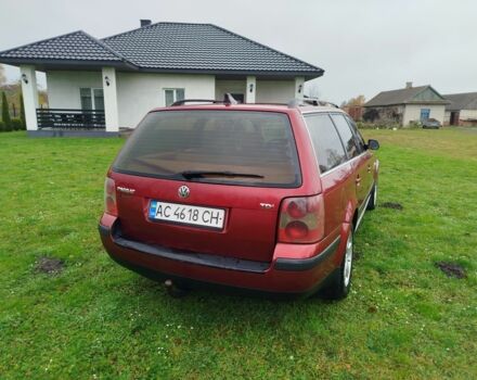 Фольксваген Пассат Вариант 2003 в Ковель на Automoto.ua Красный Фольксваген Пассат Вариант, объемом двигателя 1.9 л и пробегом 350 тыс. км за 3700 $, фото 7 на Automoto.ua