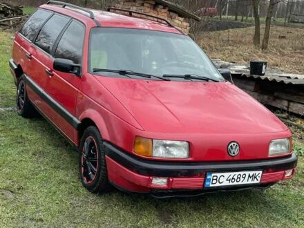 Красный Фольксваген Пассат Вариант, объемом двигателя 1.9 л и пробегом 420 тыс. км за 1200 $, фото 1 на Automoto.ua