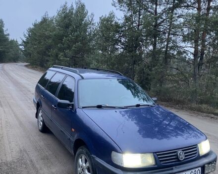 Фольксваген Пассат Вариант 1994 в Березно на Automoto.ua Синий Фольксваген Пассат Вариант, объемом двигателя 1.9 л и пробегом 347 тыс. км за 1300 $, фото 2 на Automoto.ua