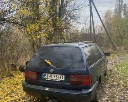 Фольксваген Пассат Вариант 1995 в Кременчуге на Automoto.ua Синий Фольксваген Пассат Вариант, объемом двигателя 1.9 л и пробегом 320 тыс. км за 2200 $, фото 2 на Automoto.ua