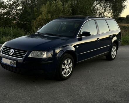 Синий Фольксваген Пассат Вариант, объемом двигателя 1.9 л и пробегом 244 тыс. км за 1400 $, фото 2 на Automoto.ua