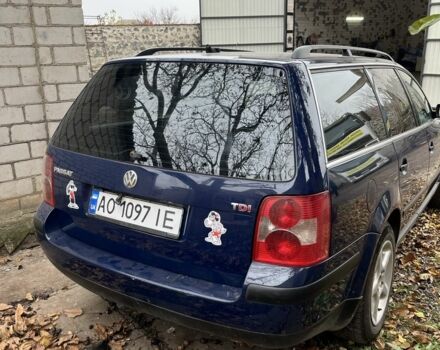 Синий Фольксваген Пассат Вариант, объемом двигателя 1.9 л и пробегом 344 тыс. км за 2600 $, фото 1 на Automoto.ua