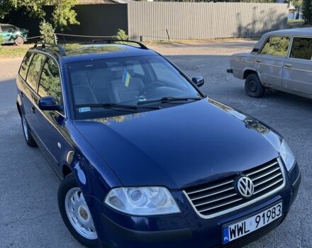 Фольксваген Пассат Вариант 2004 в Полтаве на Automoto.ua Синий Фольксваген Пассат Вариант, объемом двигателя 1.9 л и пробегом 238 тыс. км за 2300 $, фото 1 на Automoto.ua