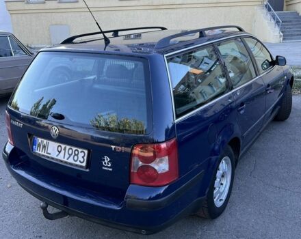 Фольксваген Пассат Вариант 2004 в Полтаве на Automoto.ua Синий Фольксваген Пассат Вариант, объемом двигателя 1.9 л и пробегом 238 тыс. км за 2300 $, фото 3 на Automoto.ua