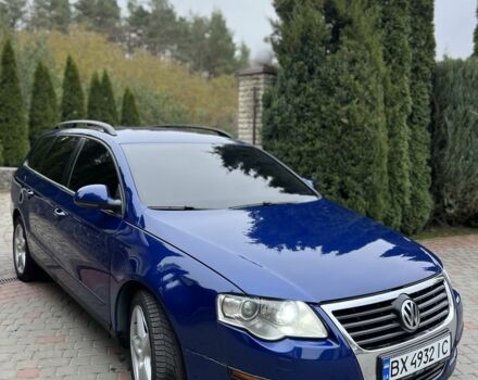 Синий Фольксваген Пассат Вариант, объемом двигателя 2 л и пробегом 287 тыс. км за 4950 $, фото 5 на Automoto.ua