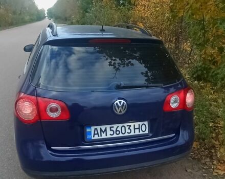 Фольксваген Пассат Вариант 2006 в Житомире на Automoto.ua Синий Фольксваген Пассат Вариант, объемом двигателя 2 л и пробегом 400 тыс. км за 5300 $, фото 2 на Automoto.ua