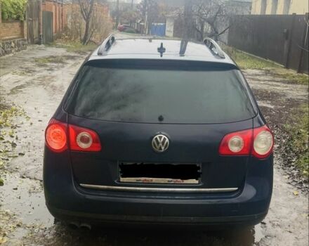 Синий Фольксваген Пассат Вариант, объемом двигателя 2 л и пробегом 530 тыс. км за 3500 $, фото 3 на Automoto.ua