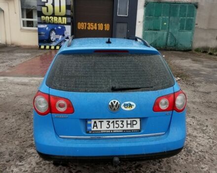 Синий Фольксваген Пассат Вариант, объемом двигателя 2 л и пробегом 395 тыс. км за 6200 $, фото 6 на Automoto.ua