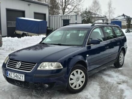 Синий Фольксваген Пассат Вариант, объемом двигателя 1.9 л и пробегом 253 тыс. км за 1100 $, фото 1 на Automoto.ua