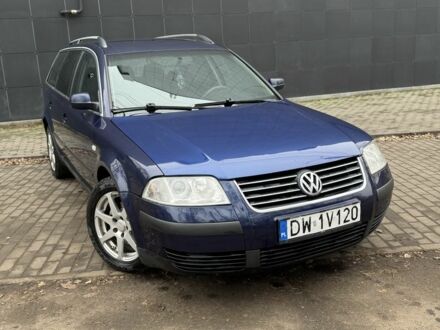 Синий Фольксваген Пассат Вариант, объемом двигателя 1.9 л и пробегом 370 тыс. км за 2200 $, фото 1 на Automoto.ua