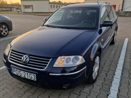 Синий Фольксваген Пассат Вариант, объемом двигателя 1.9 л и пробегом 310 тыс. км за 1750 $, фото 1 на Automoto.ua