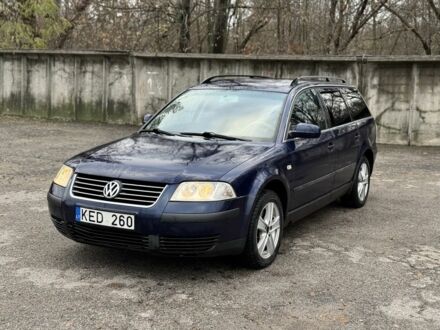 Синий Фольксваген Пассат Вариант, объемом двигателя 1.9 л и пробегом 355 тыс. км за 2300 $, фото 1 на Automoto.ua