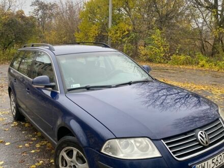 Фольксваген Пассат Варіант 2004 у Сумах на Automoto.ua Синій Фольксваген Пассат Варіант, об'ємом двигуна 1.9 л та пробігом 452 тис. км за 2300 $, фото 1 на Automoto.ua