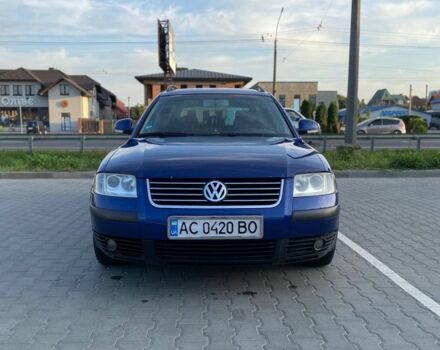 Синий Фольксваген Пассат Вариант, объемом двигателя 2 л и пробегом 312 тыс. км за 4500 $, фото 1 на Automoto.ua