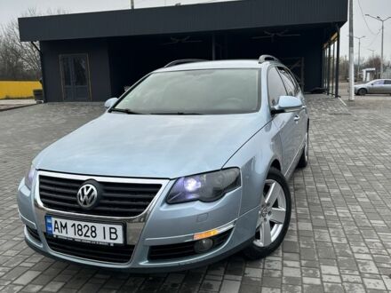 Синий Фольксваген Пассат Вариант, объемом двигателя 2 л и пробегом 138 тыс. км за 6599 $, фото 1 на Automoto.ua