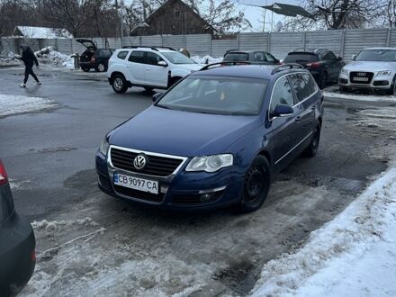 Синий Фольксваген Пассат Вариант, объемом двигателя 2 л и пробегом 403 тыс. км за 5450 $, фото 1 на Automoto.ua