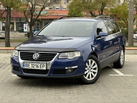 Фольксваген Пассат Вариант 2007 в Одессе на Automoto.ua Синий Фольксваген Пассат Вариант, объемом двигателя 2 л и пробегом 320 тыс. км за 4950 $, фото 1 на Automoto.ua