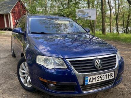 Синий Фольксваген Пассат Вариант, объемом двигателя 2 л и пробегом 350 тыс. км за 5800 $, фото 1 на Automoto.ua