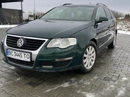 Зеленый Фольксваген Пассат Вариант, объемом двигателя 2 л и пробегом 400 тыс. км за 3700 $, фото 1 на Automoto.ua