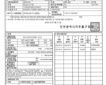 Белый Фольксваген Пассат, объемом двигателя 2 л и пробегом 154 тыс. км за 13200 $, фото 2 на Automoto.ua