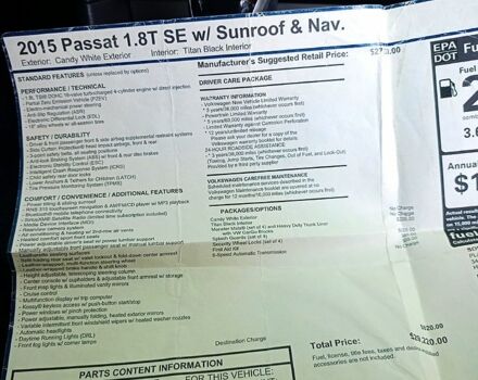 Білий Фольксваген Пассат, об'ємом двигуна 1.8 л та пробігом 177 тис. км за 11800 $, фото 12 на Automoto.ua