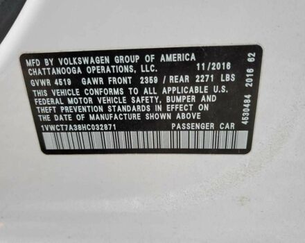 Білий Фольксваген Пассат, об'ємом двигуна 0.18 л та пробігом 98 тис. км за 3500 $, фото 11 на Automoto.ua