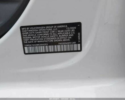 Фольксваген Пассат 2021 в Львове на Automoto.ua Белый Фольксваген Пассат, объемом двигателя 0 л и пробегом 76 тыс. км за 4000 $, фото 8 на Automoto.ua