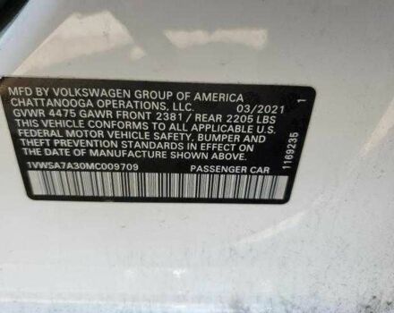 Білий Фольксваген Пассат, об'ємом двигуна 0 л та пробігом 38 тис. км за 5000 $, фото 10 на Automoto.ua
