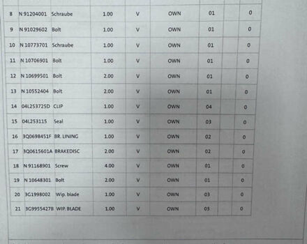 Белый Фольксваген Пассат, объемом двигателя 1.97 л и пробегом 275 тыс. км за 16499 $, фото 54 на Automoto.ua