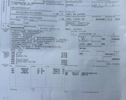 Белый Фольксваген Пассат, объемом двигателя 2 л и пробегом 197 тыс. км за 23700 $, фото 1 на Automoto.ua