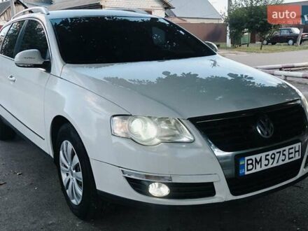 Фольксваген Пассат 2009 в Борисполе на Automoto.ua Белый Фольксваген Пассат, объемом двигателя 1.97 л и пробегом 308 тыс. км за 6500 $, фото 1 на Automoto.ua