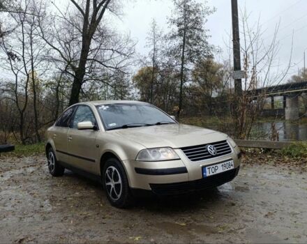 Бежевый Фольксваген Пассат, объемом двигателя 1.9 л и пробегом 270 тыс. км за 2200 $, фото 1 на Automoto.ua