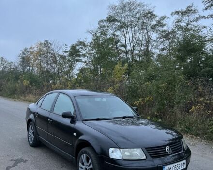 Черный Фольксваген Пассат, объемом двигателя 2.5 л и пробегом 400 тыс. км за 3300 $, фото 1 на Automoto.ua
