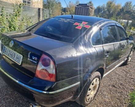 Черный Фольксваген Пассат, объемом двигателя 3 л и пробегом 386 тыс. км за 4100 $, фото 1 на Automoto.ua