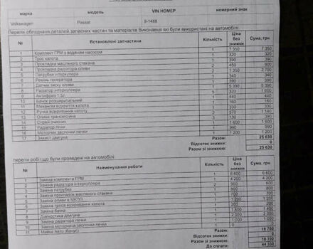 Черный Фольксваген Пассат, объемом двигателя 2 л и пробегом 360 тыс. км за 4900 $, фото 24 на Automoto.ua