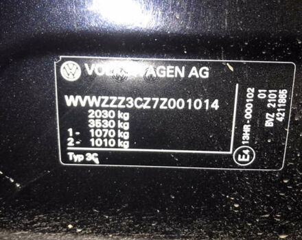 Чорний Фольксваген Пассат, об'ємом двигуна 2 л та пробігом 166 тис. км за 7000 $, фото 10 на Automoto.ua