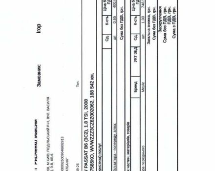 Чорний Фольксваген Пассат, об'ємом двигуна 1.8 л та пробігом 211 тис. км за 6500 $, фото 63 на Automoto.ua
