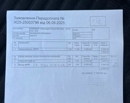 Чорний Фольксваген Пассат, об'ємом двигуна 1.8 л та пробігом 247 тис. км за 6700 $, фото 28 на Automoto.ua