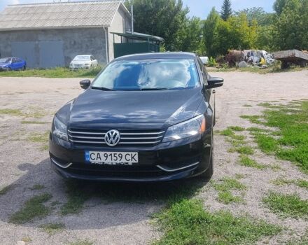 Черный Фольксваген Пассат, объемом двигателя 2.5 л и пробегом 215 тыс. км за 10200 $, фото 1 на Automoto.ua