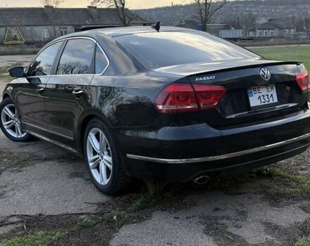Черный Фольксваген Пассат, объемом двигателя 1.8 л и пробегом 293 тыс. км за 12500 $, фото 4 на Automoto.ua