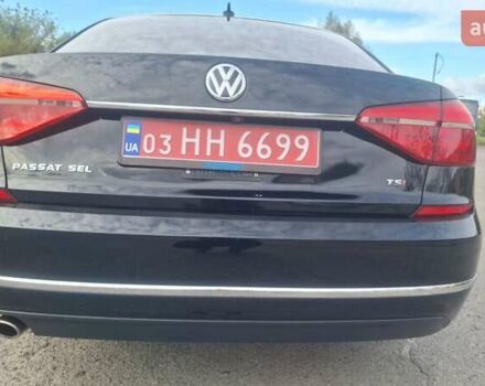 Фольксваген Пассат 2016 в Ковель на Automoto.ua Черный Фольксваген Пассат, объемом двигателя 1.8 л и пробегом 248 тыс. км за 13555 $, фото 20 на Automoto.ua